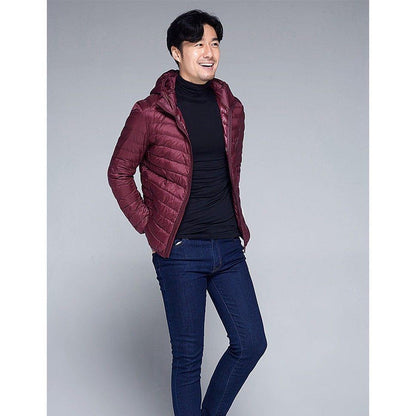 Men's Short Plus Size Lightweight Feather Jacket O1CN01GNNKGO1LFhqxAL4nG  2215835611270 0 cib