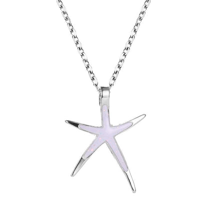 European And American New Starfish Pendant Fashion Simple Cute Starfish Women's Necklace O1CN01HNTn1M1gDW2BPa2HO  22142942541