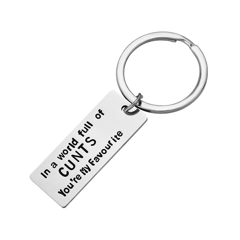Funny Gift Print Stainless Steel Key Ring O1CN01IUtvwz2E7HO41O9Qf  2200775798697 0 cib