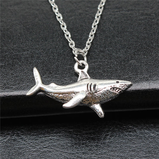 Popular Ornament Shark Pendant Necklace O1CN01KkLpba1sW5DMevz0g  2211689465773 0 cib