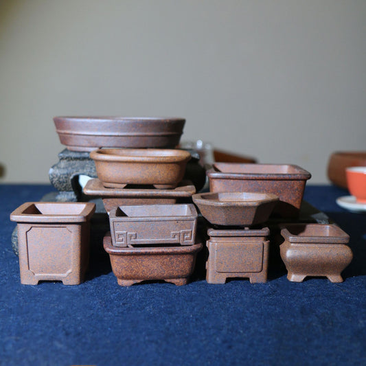 Purple Sand Flower Pot Handmade Miniature Desktop Pot O1CN01MB5AW91ph8DQdR37Z  2216445315391 0 cib