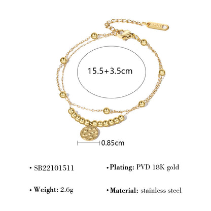 Natural Stone Titanium Steel Bracelet French Retro Twin O1CN01MHykLw1TeSLHFc8M3  2838442407 0 cib