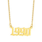18K Stainless Steel 1990-2020 Year Necklace - HD Wireless Product #4