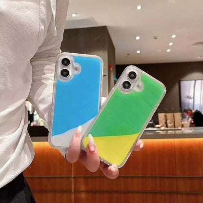 Simple Luminous Glitter Powder Quicksand Drop-resistant Hard Shell Phone Case O1CN01NMX8xe1Ln8vjGWNSg  3883271343 0 cib