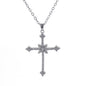 Diamond Asterism Cross Pendant Necklace O1CN01NVvq7l1a92EgtMjRn  2212923173286 0 cib