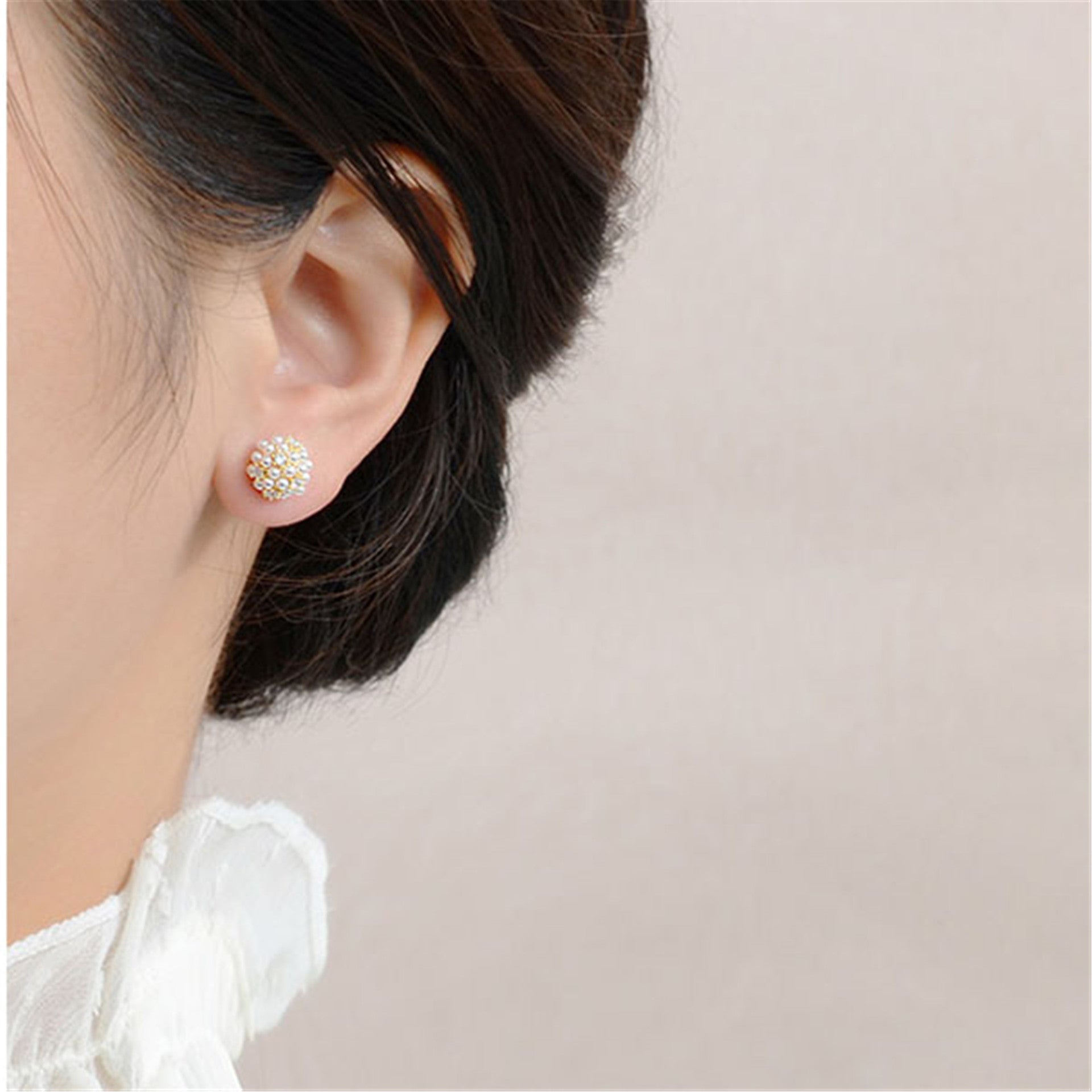 Non-piercing Pearl Rice Ball Ear Studs O1CN01OXXAbA25qJepemMoJ  964417577 0 cib