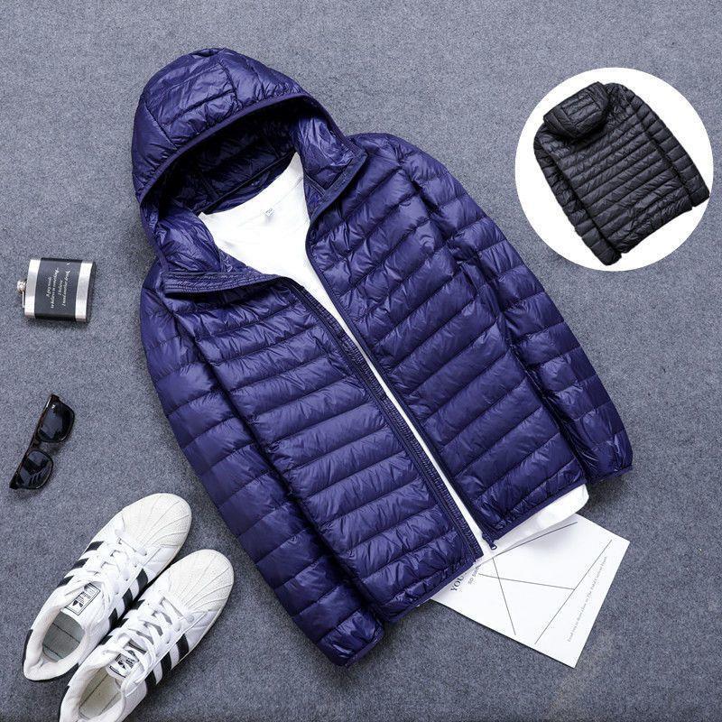 Men's Short Plus Size Lightweight Feather Jacket O1CN01P7y8xt1LFhqj4OGke  2215835611270 0 cib