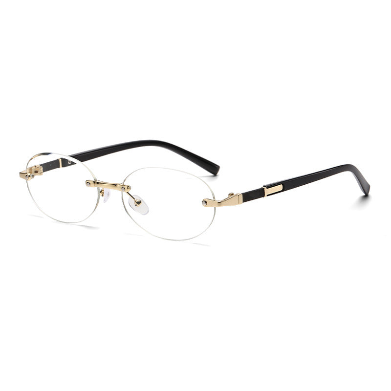 Trimming Oval Frame Sunglasses Frameless Hot Girl Sunglasses O1CN01Pb3nJi2ND59uSl47d  2217885979928 0 cib