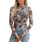 Floral Mesh Crew Neck Long Sleeve Mesh Top O1CN01SqS3Gi1FPt8Tvp5No  2216594650480 0 cib