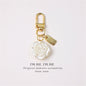 Cross-border Rose Bow Pearl Tassel Key Chain Car Pedant Decoration O1CN01T4H9yV29U7AiqBDDb  2217109788070 0 cib