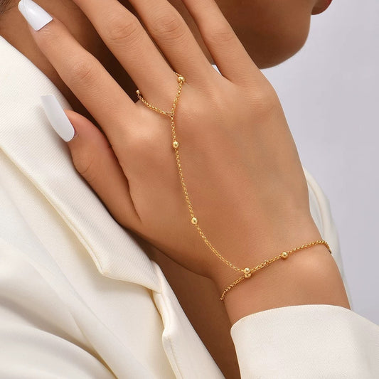 Fashion Special-interest Vintage Chain Finger Bracelet O1CN01TNYHo91m7SSE8FWlB  2216182244907 0 cib