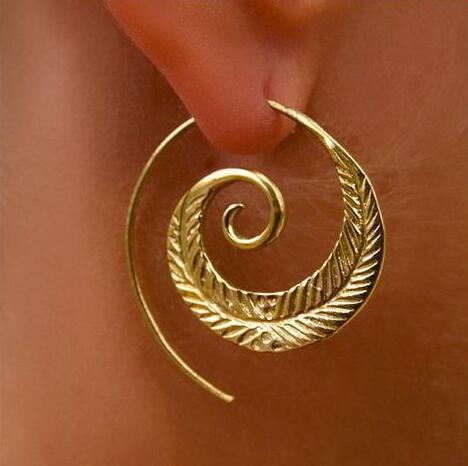 Round Spiral Leaf Exaggerated Vortex Earrings O1CN01TRKv461wk3zdiqfuZ  2215451206345 0 cib