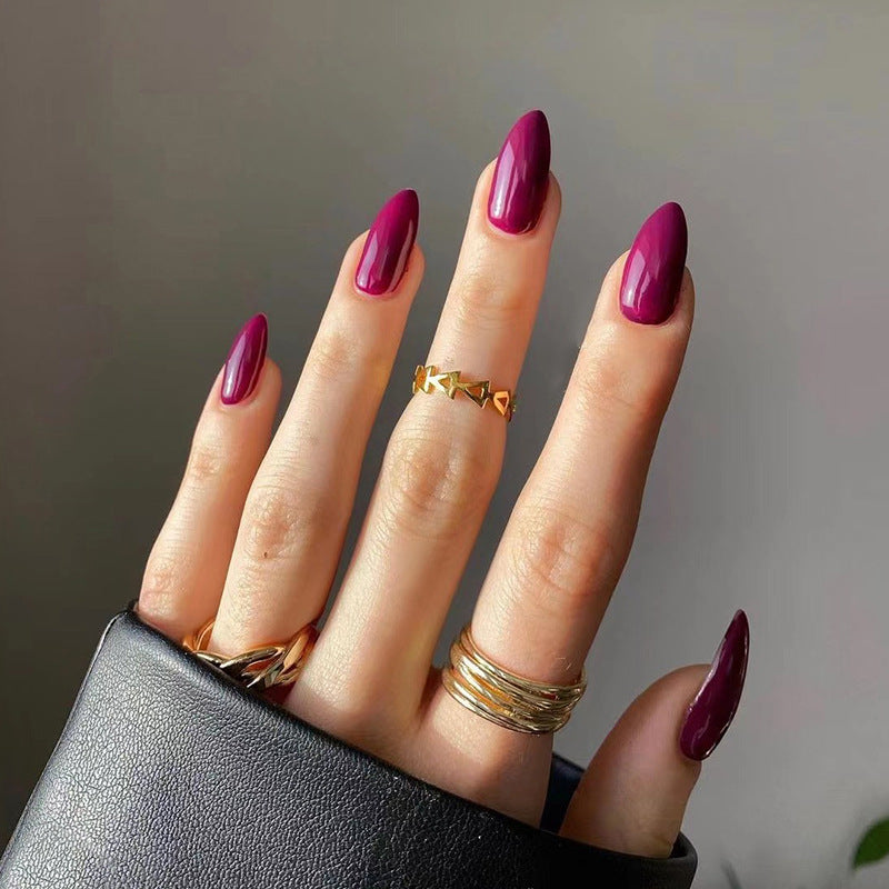 Wear Armor Mid-length  Solid Color Nail Shaped Piece O1CN01WlE1QT2NGHiBYc81u  4234819935 0 cib