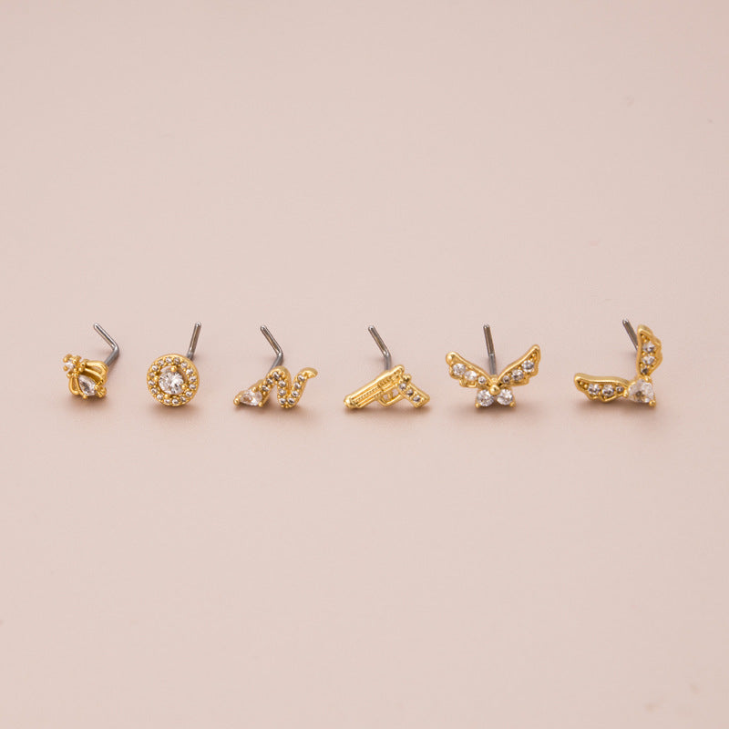 Micro Inlaid Zircon Puncture L Rod Stainless Steel Nose Stud O1CN01WxFIgI1u5dhTJSw21  2214550295986 0 cib