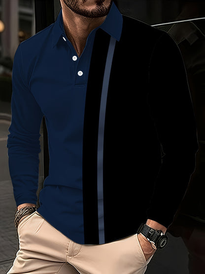 Men's Button Casual Slim Lapel 3D Printed Long Sleeve O1CN01XrNNvs1e0ZcWYIf5a  2218449613809 0 cib