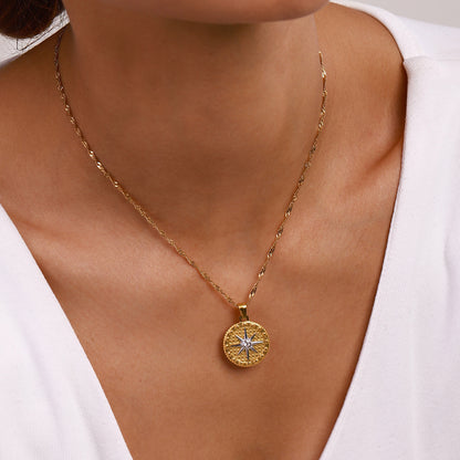 Parker Gold Star Pendant Necklace O1CN01aSLQhw2ElaT7ziXjO  2210913638785 0 cib