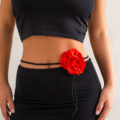 Creative All-match Flannel DIY Flower Waist Chain O1CN01cjzNDm23kFKcFfLTY  2588757293 0 cib