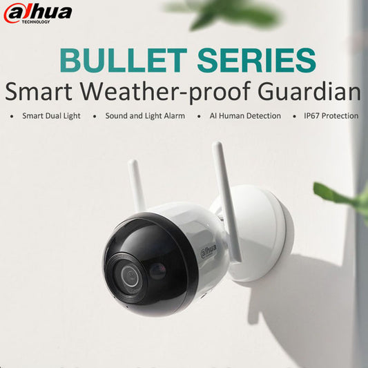 Dahua 2.5K Outdoor Monitoring WIFI HD Camera Voice Intercom SD storage F4C