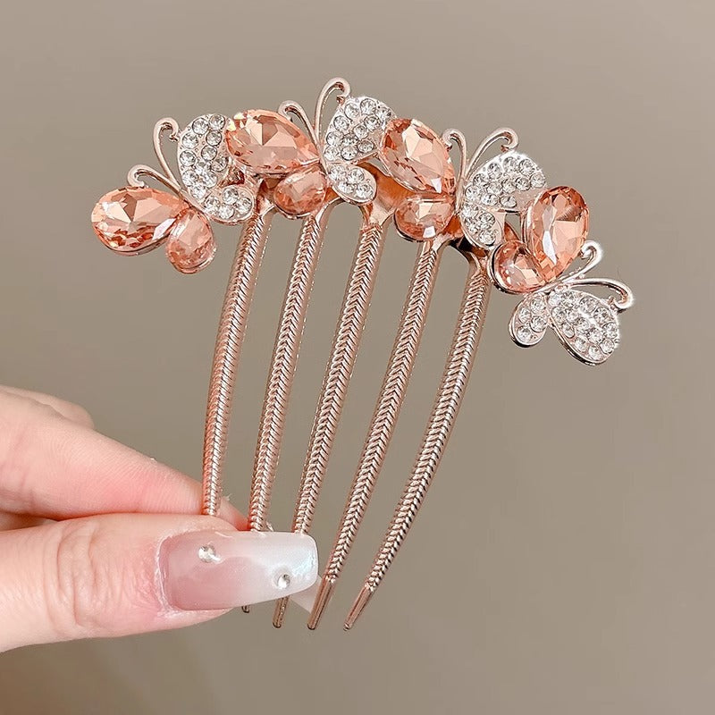 Rhinestone Butterfly Insert Comb For Updo Barrettes O1CN01eu5VgB1ycqy5Ytk6C  2206483346600 0 cib