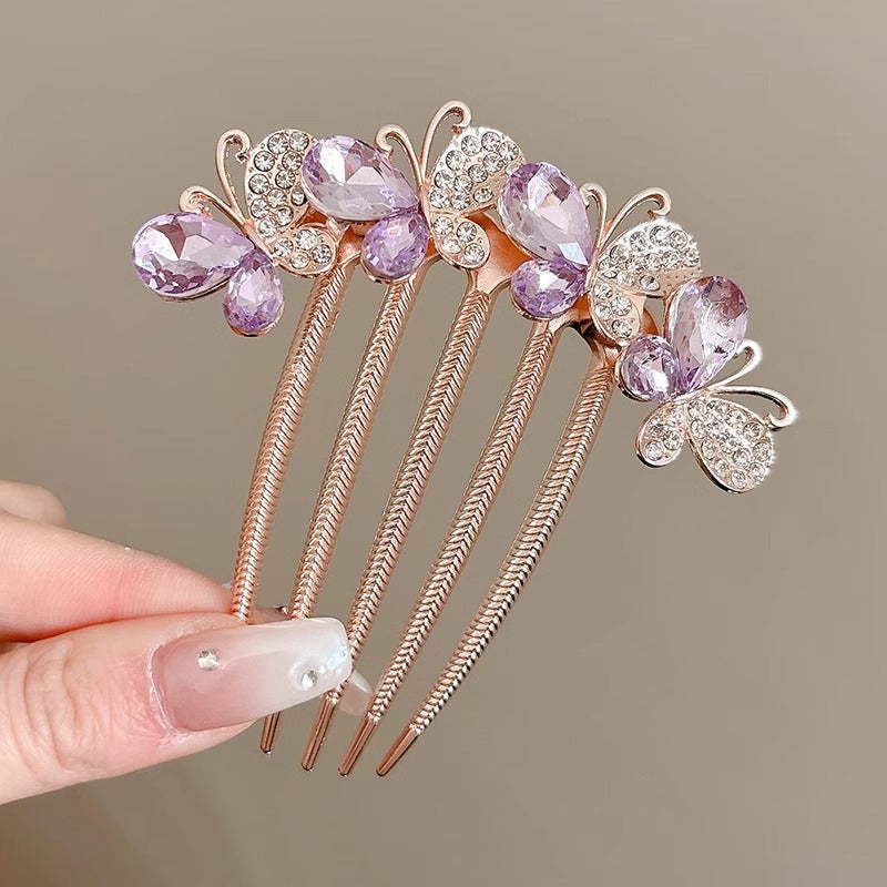 Rhinestone Butterfly Insert Comb For Updo Barrettes O1CN01hiDYou1ycqy5Yrvsk  2206483346600 0 cib