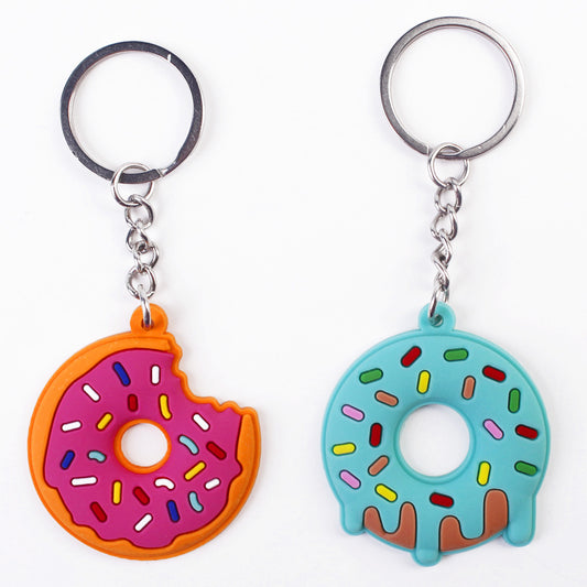 Simple Cartoon Cute Donut PVC Keychain O1CN01ii6tyq2CpaRKaSW1E  2213234698523 0 cib
