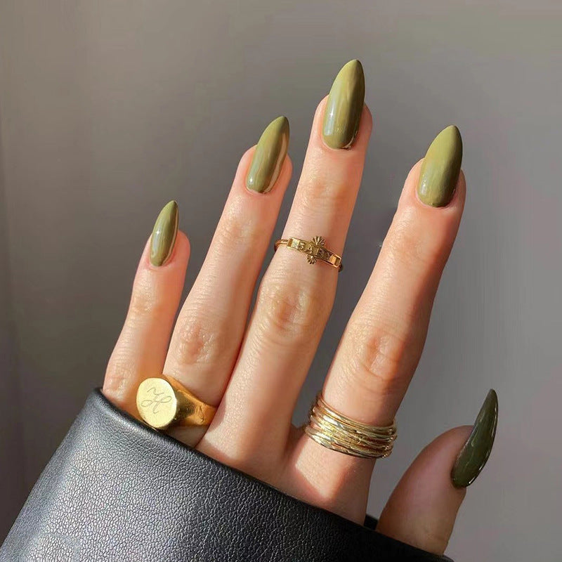 Wear Armor Mid-length  Solid Color Nail Shaped Piece O1CN01j2TFOA2NGHiDj5924  4234819935 0 cib
