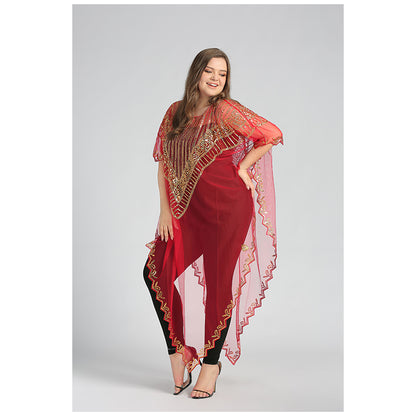 Personalized Batwing Sleeve Women's Casual Shawl O1CN01knktF829TC9NGxSot  2208870498068 0 cib