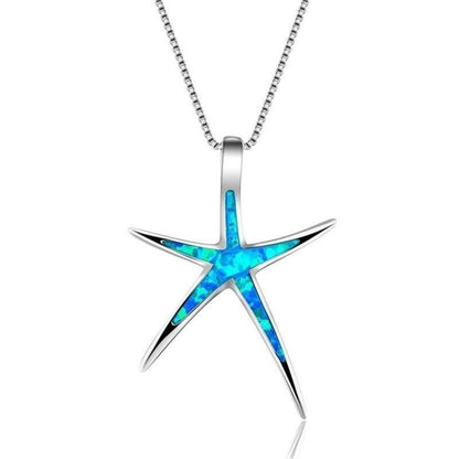 European And American New Starfish Pendant Fashion Simple Cute Starfish Women's Necklace O1CN01l3HJAw1gDVp1HNU36  22142942541