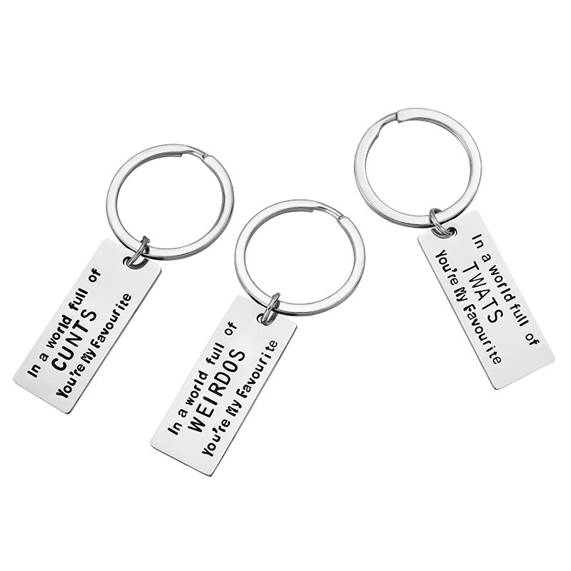 Funny Gift Print Stainless Steel Key Ring O1CN01lAjNnM2E7HNzR16BS  2200775798697 0 cib