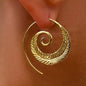 Round Spiral Leaf Exaggerated Vortex Earrings O1CN01lJ9Clg1wk3zcCK29R  2215451206345 0 cib