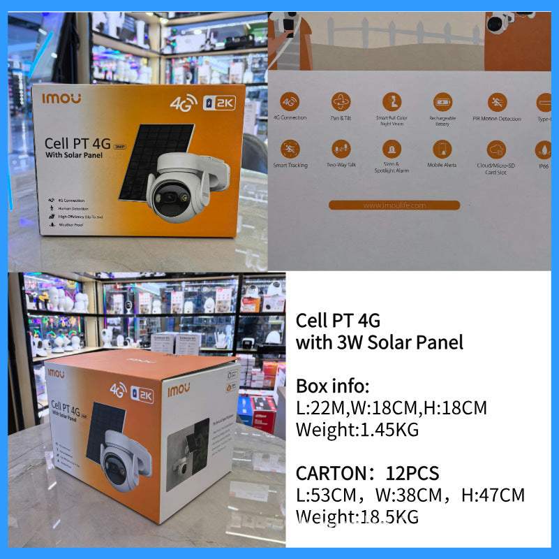 imou wifi camera cruser dual cell ranger bullet 2c orange english machine - 图片 20
