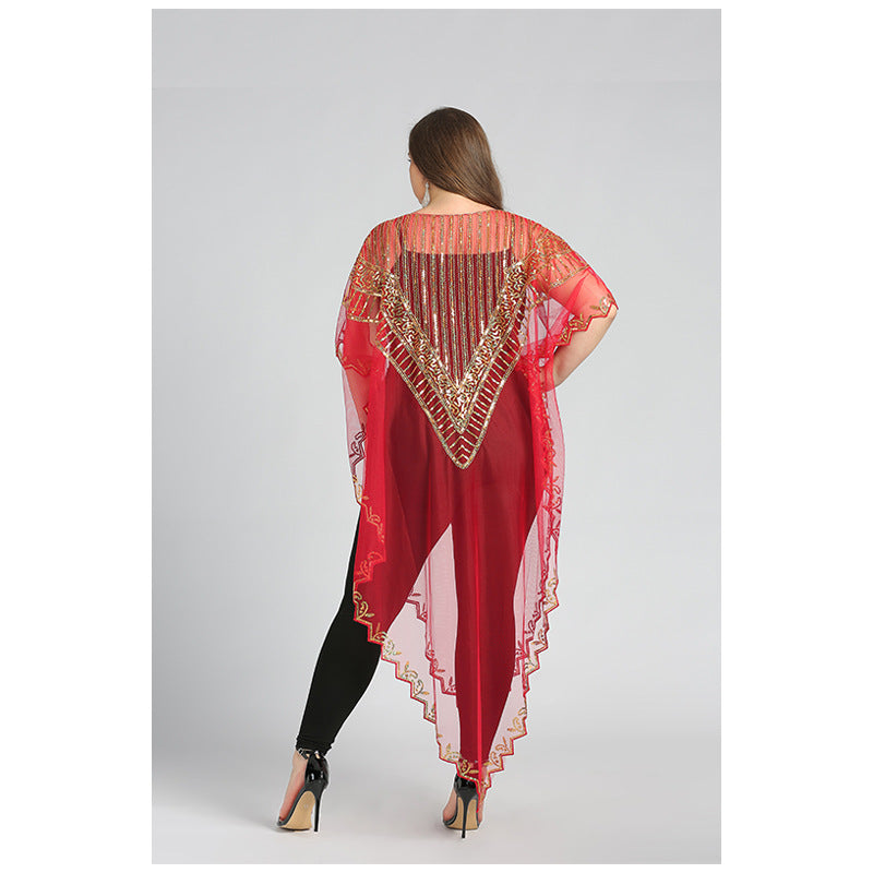 Personalized Batwing Sleeve Women's Casual Shawl O1CN01nr89ct29TC9S1XOSt  2208870498068 0 cib