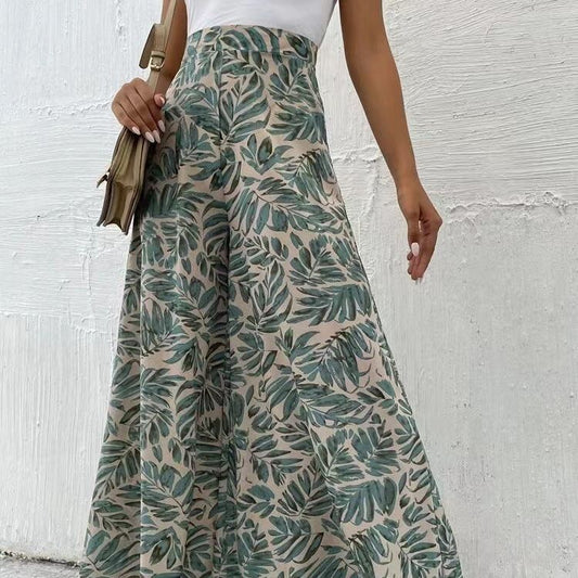 Fashionable Chiffon Floral Wide-leg Pants For Women O1CN01o23GxA1njIiAVUa7Q  2216440985125 0 cib