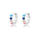 Colorful Oil Necklace C- Shaped Heart Shaped Ear Ring O1CN01oPjOig1DmfKDsYmx2  3982340259 0 cib