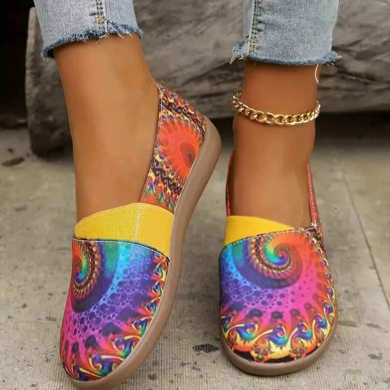 Women's Colorful Round Head Low-cut Leisure All-match Slip-on Shoes O1CN01p3Xfxf1M6pvOWUzd6  2216420551386 0 cib
