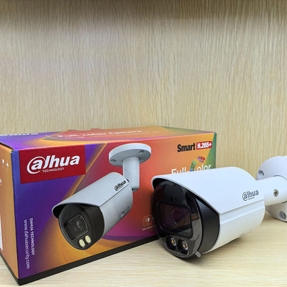 Dahua 4MP Full-color Bullet Camera HFW2449S-S-LED