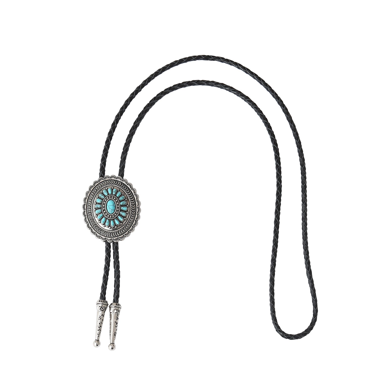 American Indian Western Style Turquoise Carved Bolo Tie O1CN01qPmCrj20DJwWs4Ieh  2191726815 0 cib