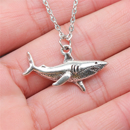 Popular Ornament Shark Pendant Necklace O1CN01qeV7hu1sW5DL38sBR  2211689465773 0 cib