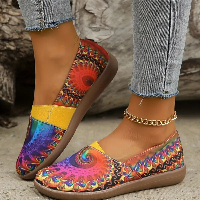 Women's Colorful Round Head Low-cut Leisure All-match Slip-on Shoes O1CN01reeGMp1M6pvJCWSZt  2216420551386 0 cib