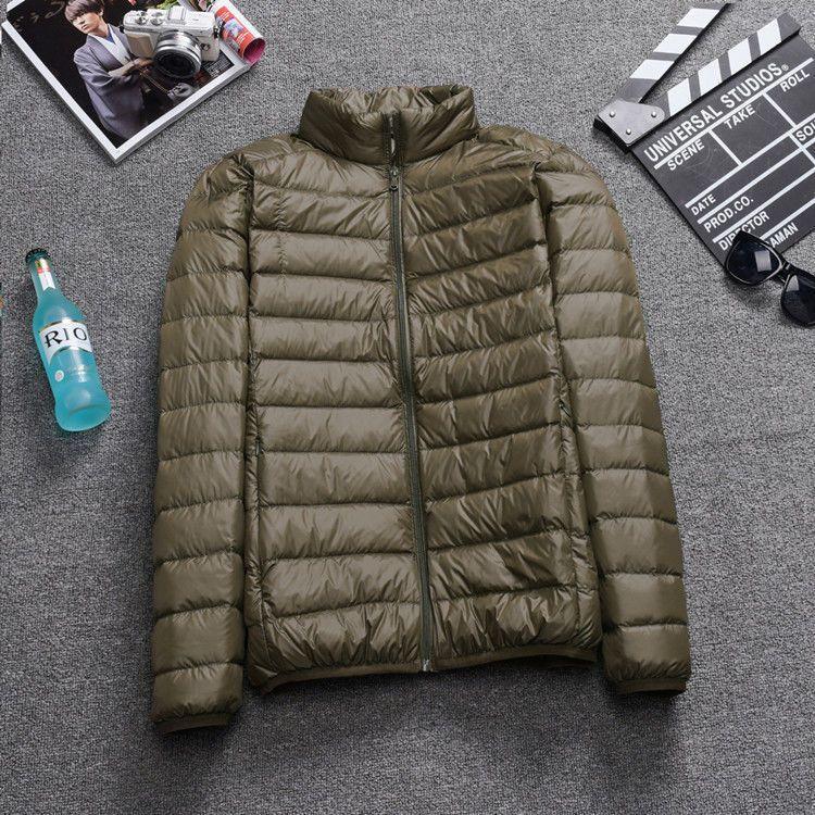 Men's Short Plus Size Lightweight Feather Jacket O1CN01uTwh041LFhqvf1Ypl  2215835611270 0 cib