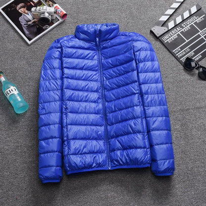Men's Short Plus Size Lightweight Feather Jacket O1CN01ucWE8Y1LFhqt2KGwO  2215835611270 0 cib