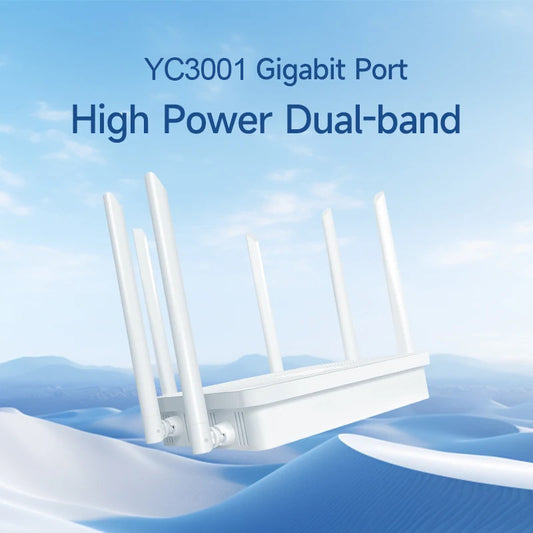 3000M dual-frequency WiFi6 home broadband through-wall support MESH networking villa high-power wireless routing manufacturers - 图片 1
