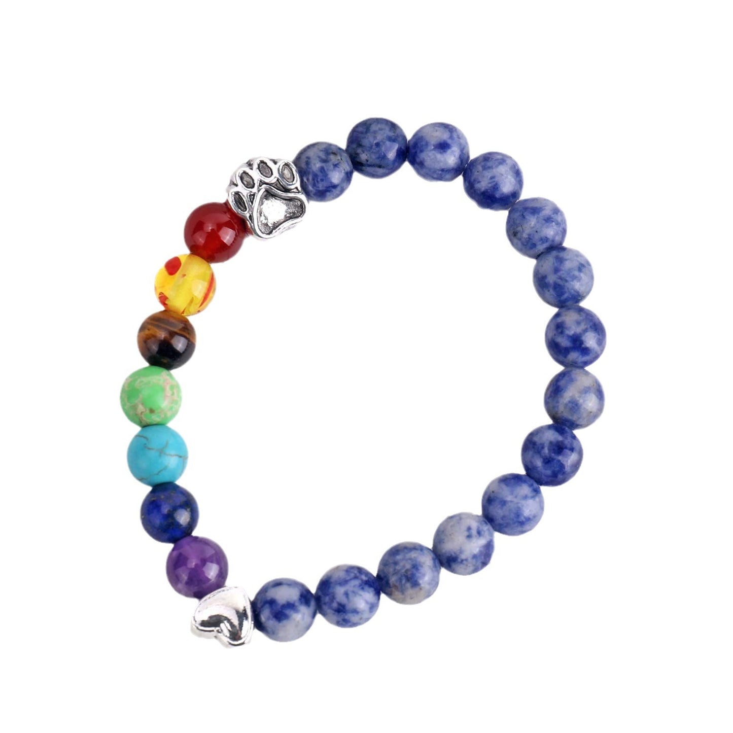 Cute Pet Paw Print Bracelet Love Alloy O1CN01vd6Spz1Bs2tqrZ56B  0 0 cib