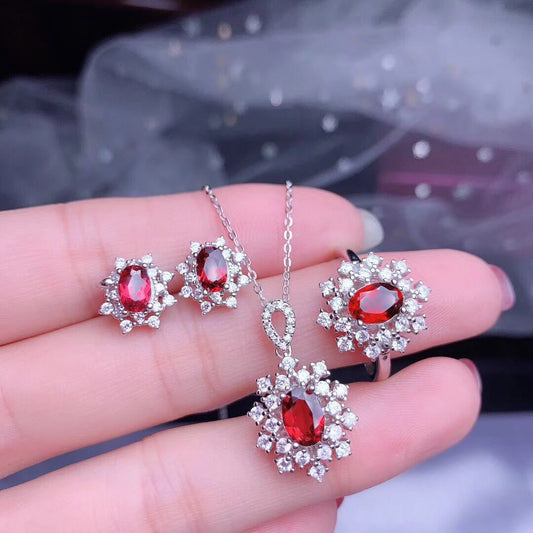 Open Ring Necklace Ear Stud Pendant Suit O1CN01wUuuzN1eiXJkBqctB  2211864873905 0 cib