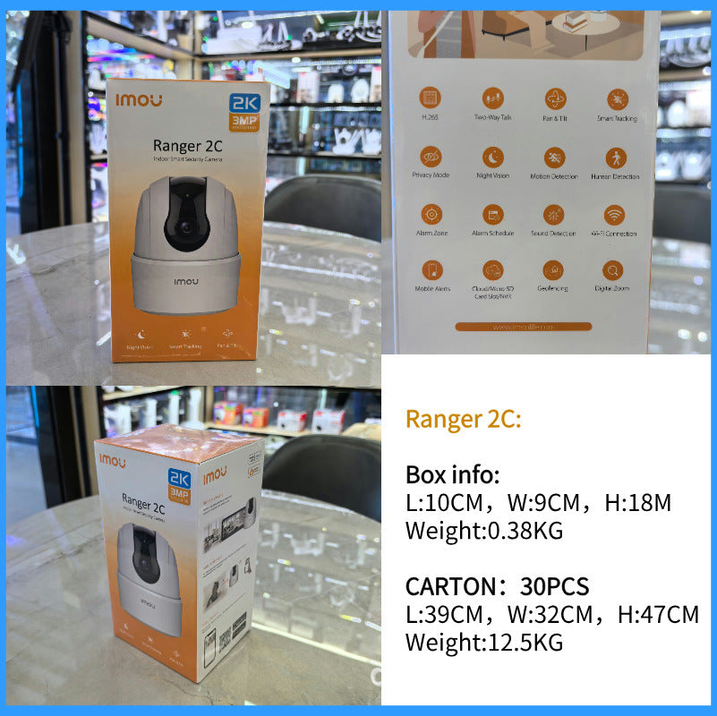 imou wifi camera cruser dual cell ranger bullet 2c orange english machine - 图片 7