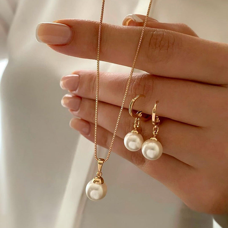 Earrings Women's High-grade Earrings Jewelry Suit O1CN01yCZDyy1eqKPCohley  2211101453922 0 cib