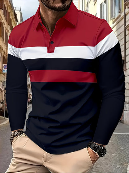 Men's Button Casual Slim Lapel 3D Printed Long Sleeve O1CN01yJc77I1e0ZcZI65tS  2218449613809 0 cib
