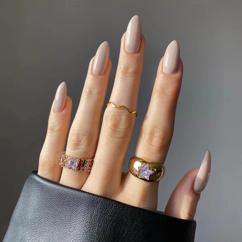 Wear Armor Mid-length  Solid Color Nail Shaped Piece O1CN01z9pqZg2NGHiDqVDst  4234819935 0 cib