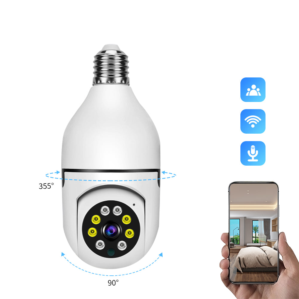 Innovative Bulb - shaped Smart Home Security Camera: All - in - One Protection Q16S  4