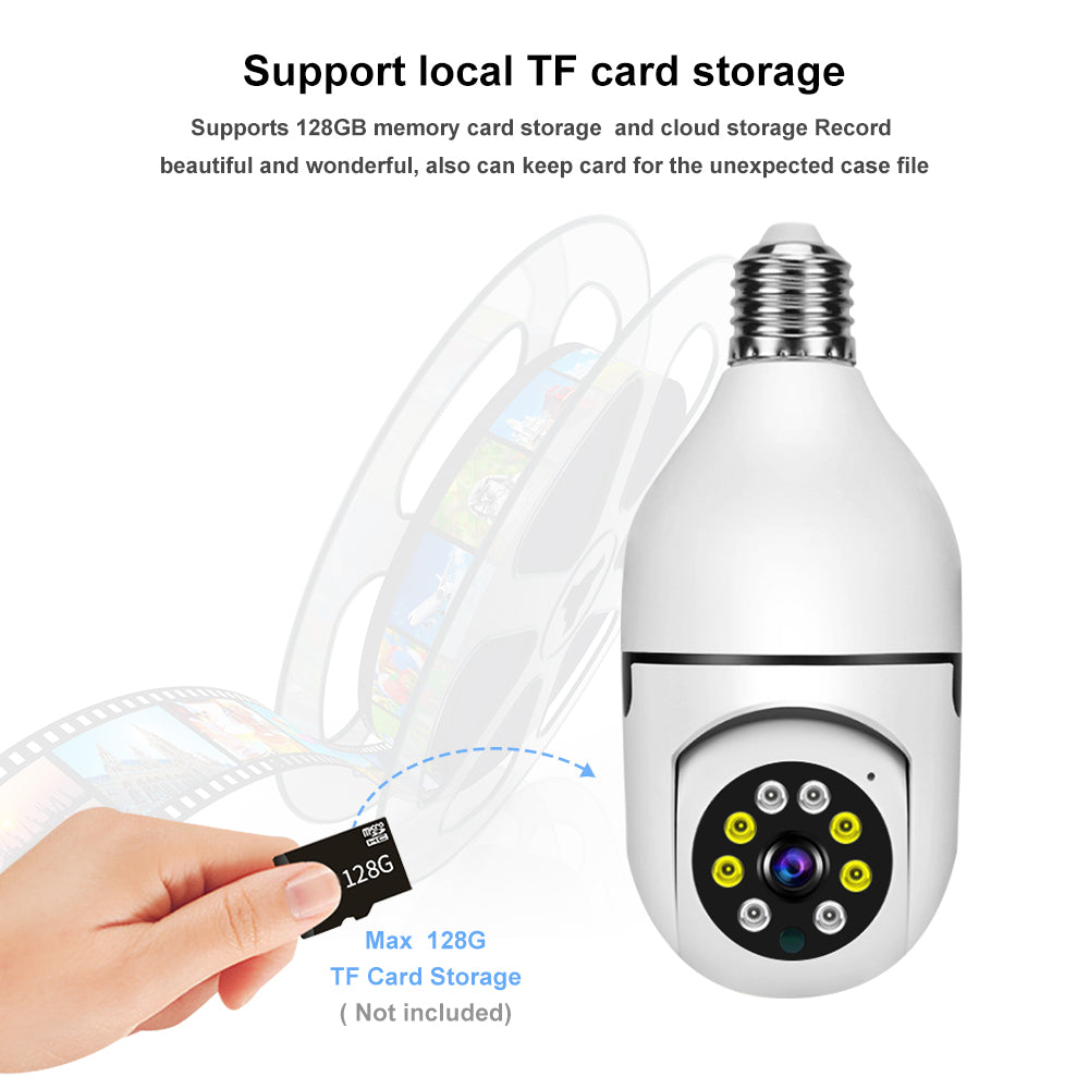 Innovative Bulb - shaped Smart Home Security Camera: All - in - One Protection Q16S  5